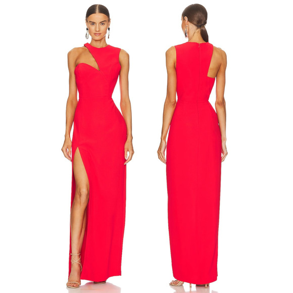 Amanda Uprichard x Revolve Gilda Gown Maxi Prom Party Formal Gala Classy XS - Picture 1 of 10